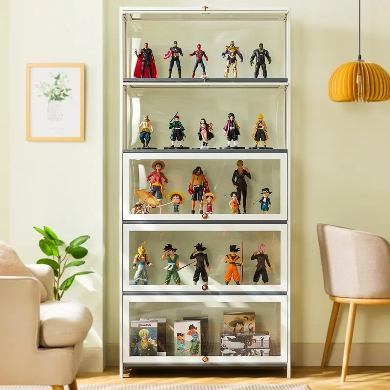 Pop Display Shelf - POP MART Armário Expositor, Prateleira para