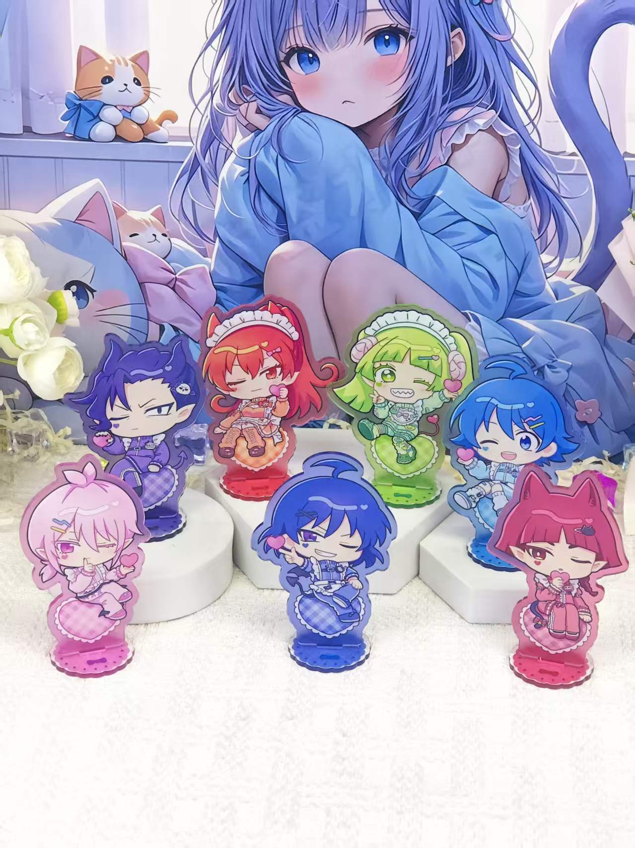 Figma Stand Set - Conjunto de suportes de acrílico com