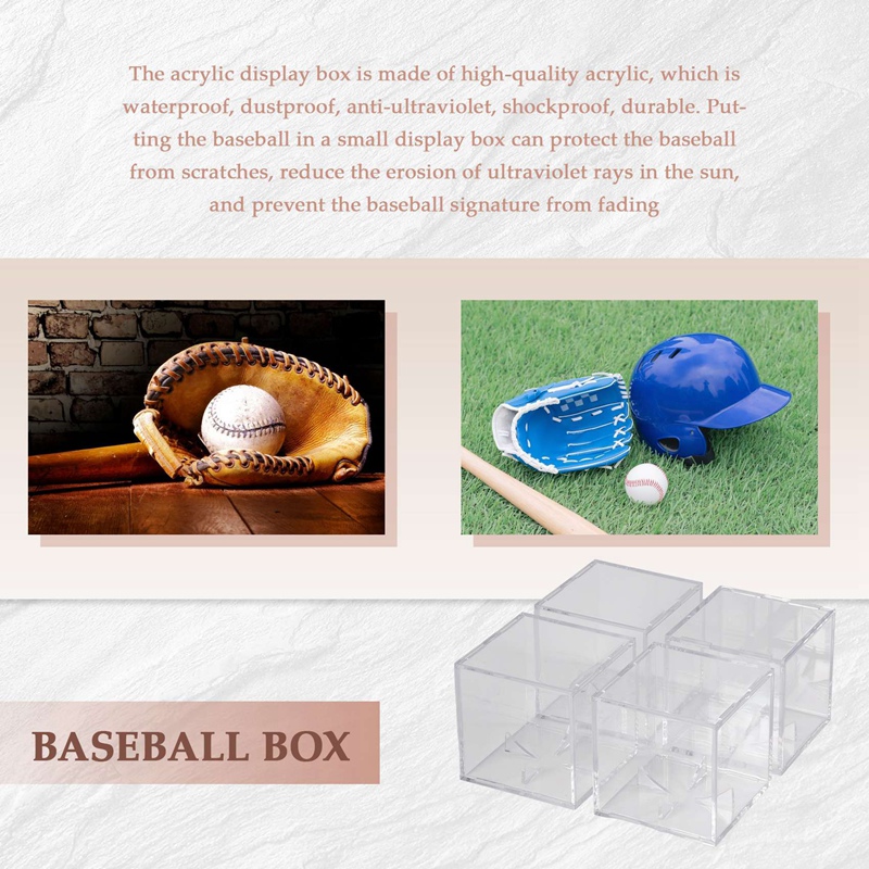 Caixa de Exibição para Bola de - Display Case Acrylic avaliação e preço