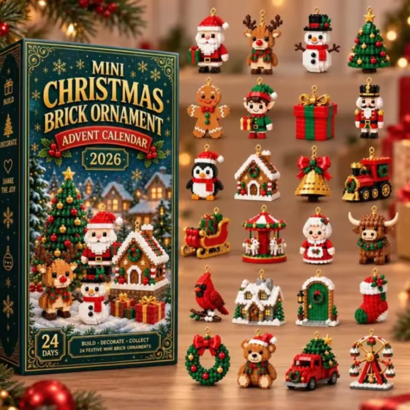 Calendário do Advento de Natal - Building Block Mini avaliação e preço