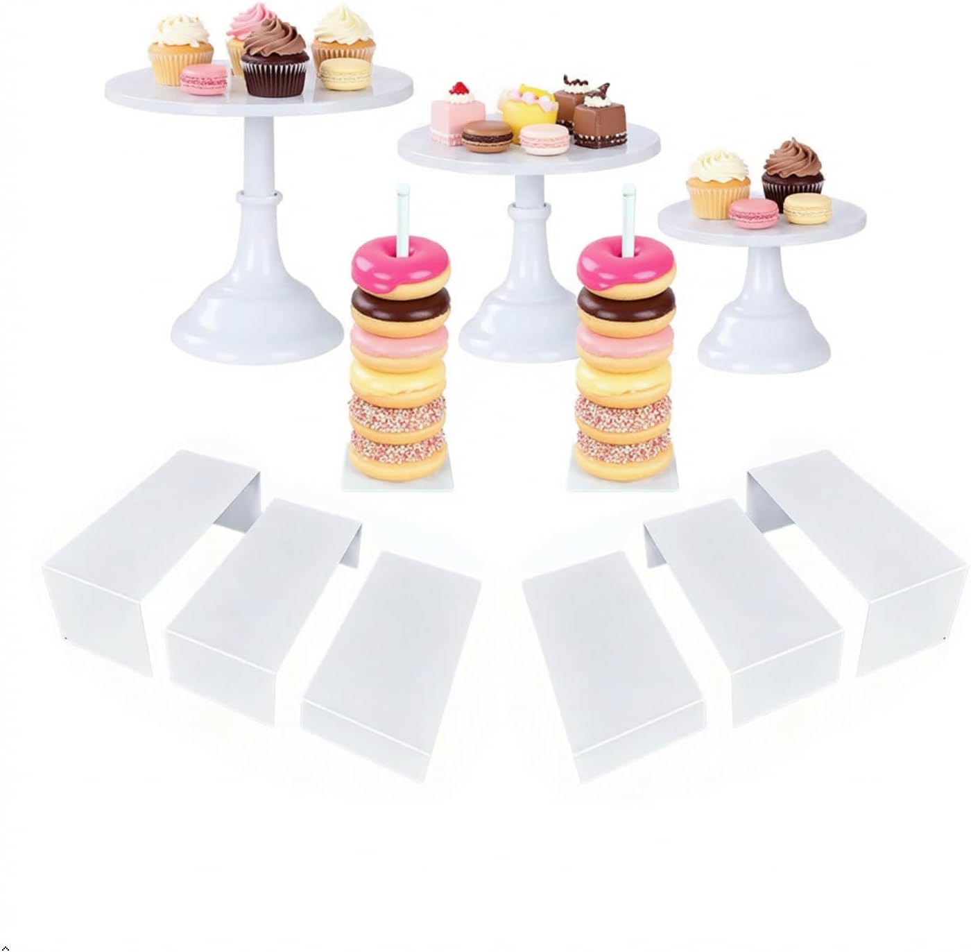 Conjunto de 11 peças para apre - Display Risers Set avaliação e preço