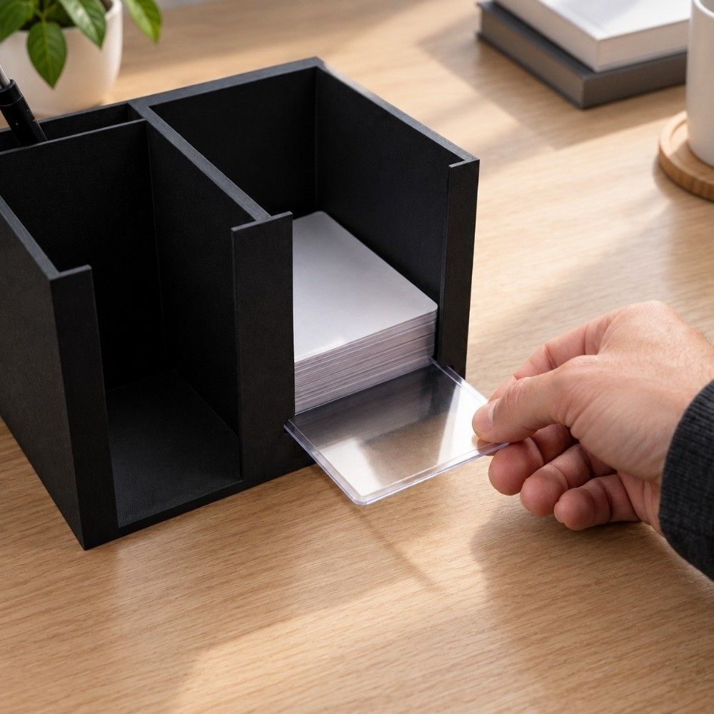 Dispensador de cartas de baral - Card Penny Sleeve avaliação e preço