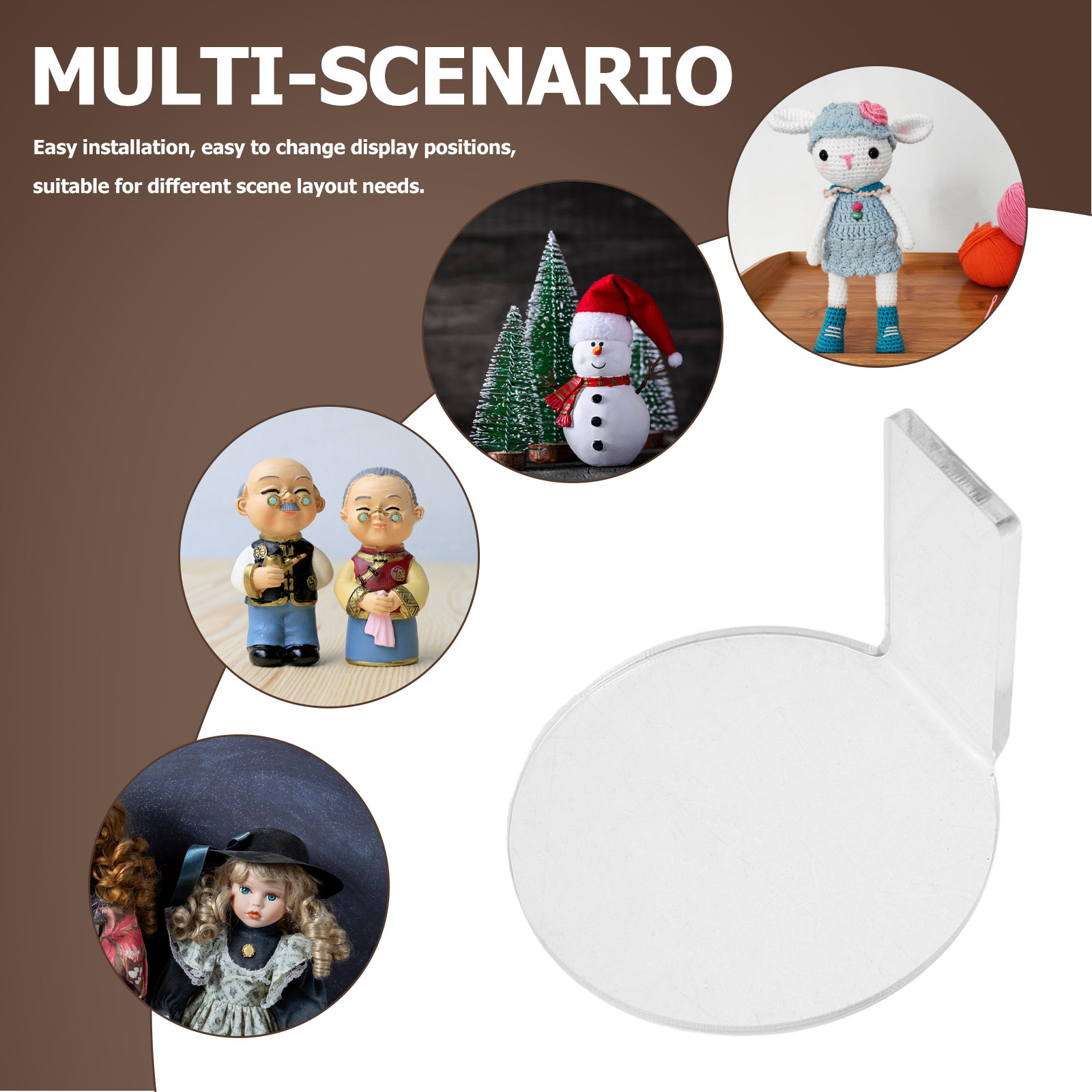 8 peças de suportes de exibiçã - Action Figure Stand avaliação e preço