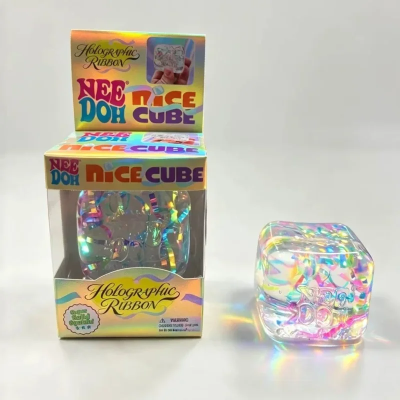 Brinquedo Squishy Cubo Holográ - Fidget Cube Original avaliação e preço