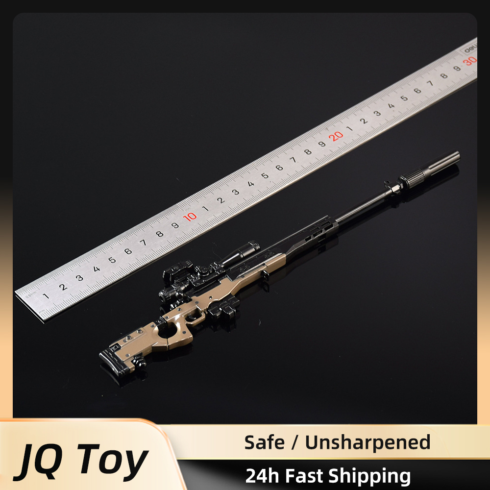 Modelo de rifle de precisão AW - Action Figure Stand avaliação e preço
