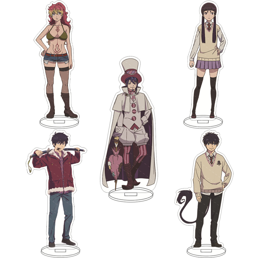16CM Anime Blue Exorcist Rin O - Figma Stand Set avaliação e preço